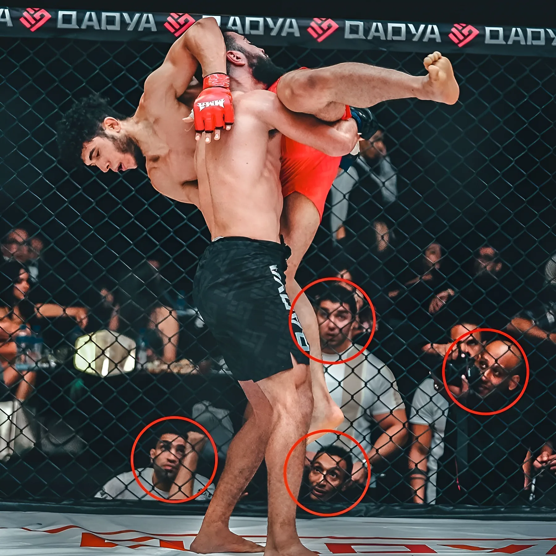 MMA takedown